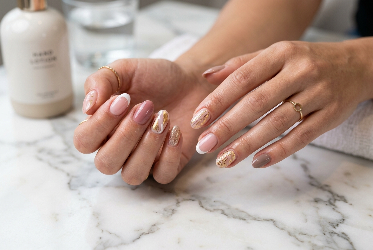Esmaltação em Gel e Nail Art